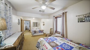 9 bedrooms, iron/ironing board, free WiFi, bed sheets