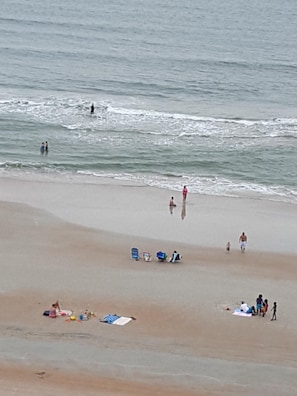 Am Strand, Strandtücher