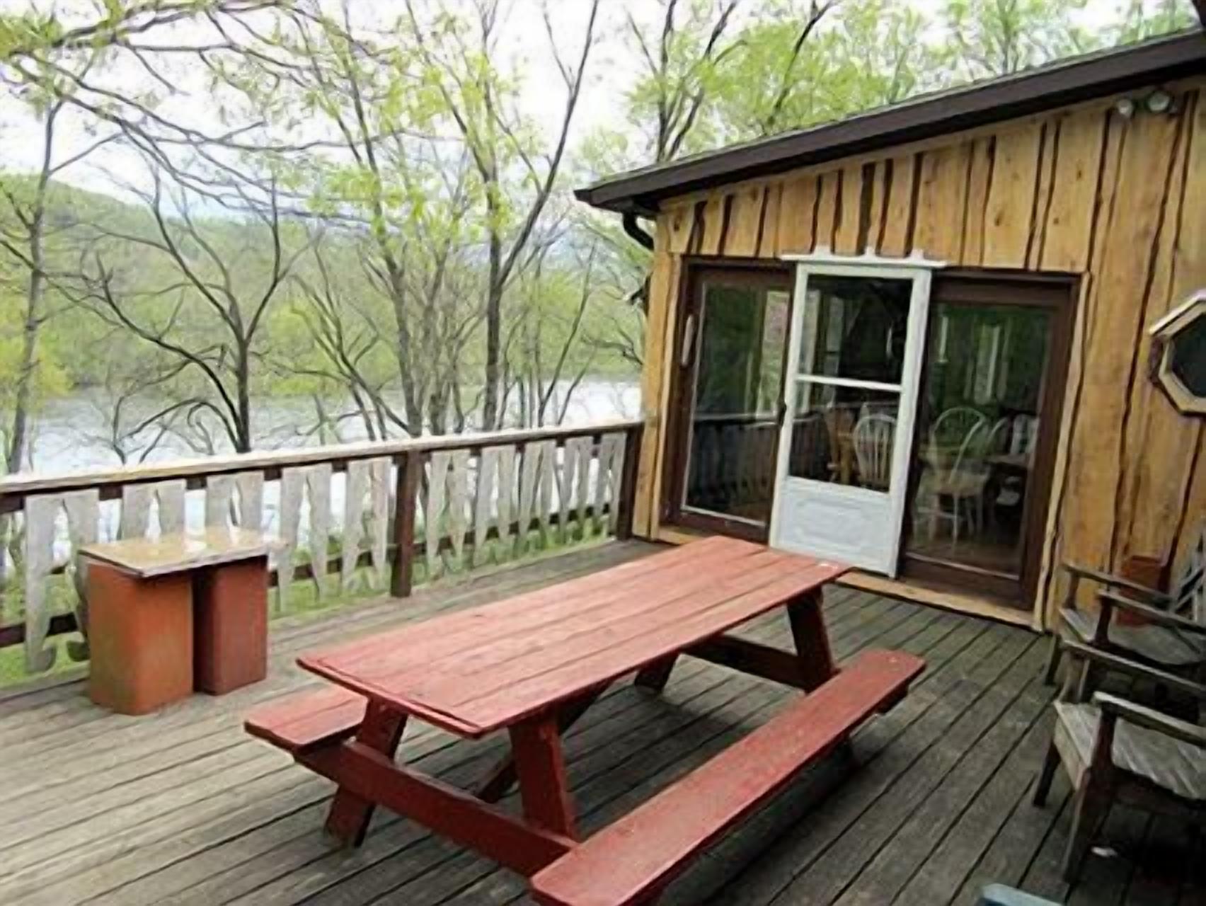 Captain's Lodge has a commanding view of the South Fork Shenandoah River!