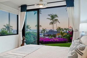 2 bedrooms, desk, iron/ironing board, travel crib