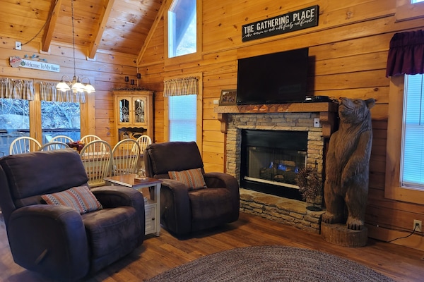 Come set by the fire and rest a while