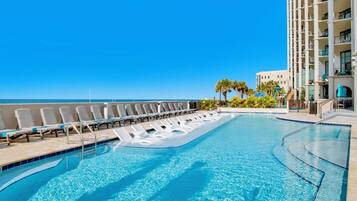 Indoor pool, a heated pool
