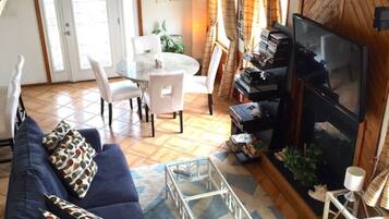 TV, fireplace, Netflix, DVD player