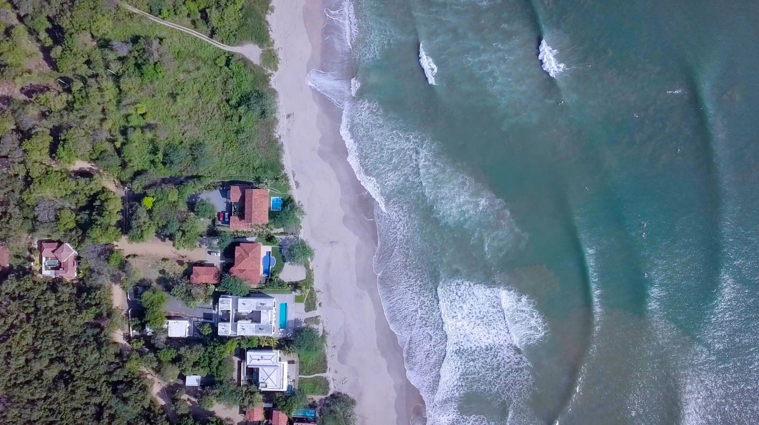 Ubicación a pie de playa y toallas de playa