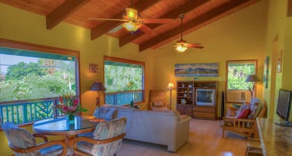 Private Ocean View Cottage mit Blick auf Wailea