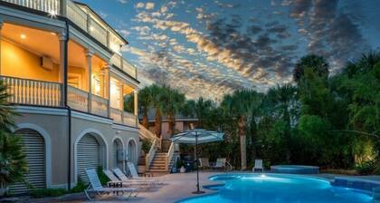 3495 dollaria pois! Villa Del Mare on Isle of Palms ~ PRIVATE POOL / HOT TUB, OCEAN VIEWS, ELEV!