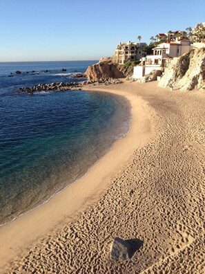 Sun-loungers, beach towels