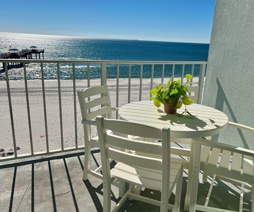 Save 10% Last min & Week! Gulf Front, Panoramic Views, Beach Supplies, Pool!