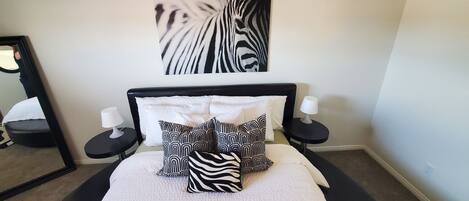 3 chambres, literie hypoallergénique, fer et planche à repasser