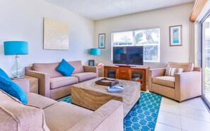 Smart TV, DVD player, video library