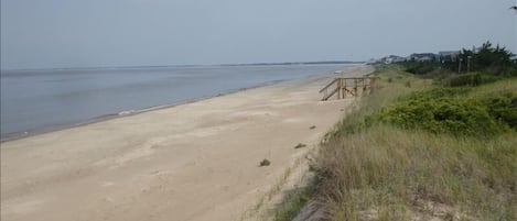 On the beach