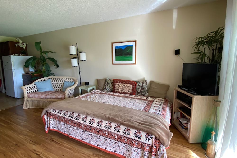 1 bedroom, memory foam beds, iron/ironing board, free WiFi
