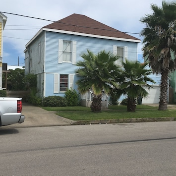 This is why we call our house Three Palms!