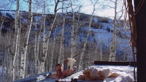 Utendørs boblebad