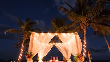 Außenbereich für Bankette