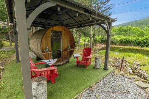 Sauna Belleayre Cozy Cabin