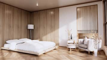 5 habitaciones, tabla de planchar con plancha, wifi y ropa de cama