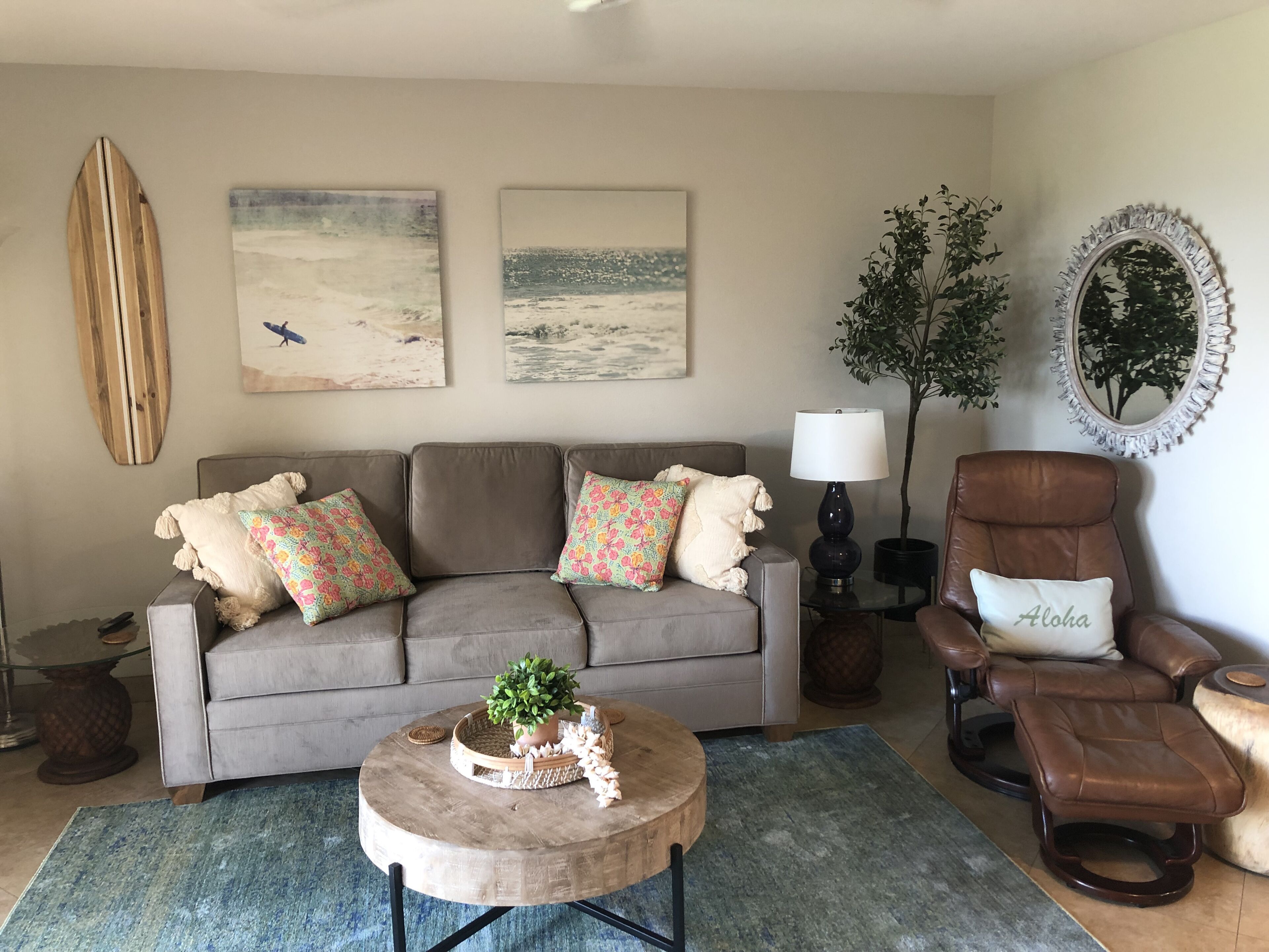 TV, DVD player, stereo