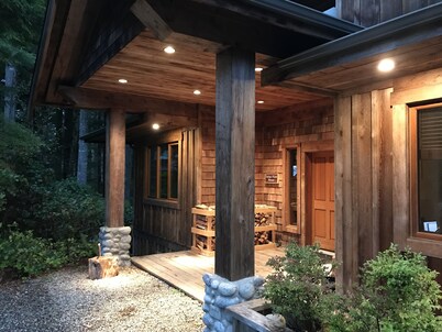 Waterfront Paradise! 1-Acre Luxury Custom Home with Stunning Views of Meares Is.