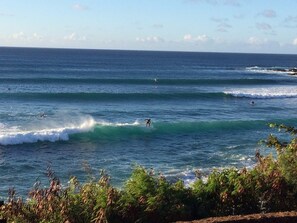 On the beach, sun loungers, beach towels - Ocean Front-Unobstructed Views- Beautiful Upgraded Condo (Maunaloa)