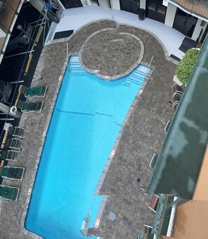 Indoor pool, a heated pool
