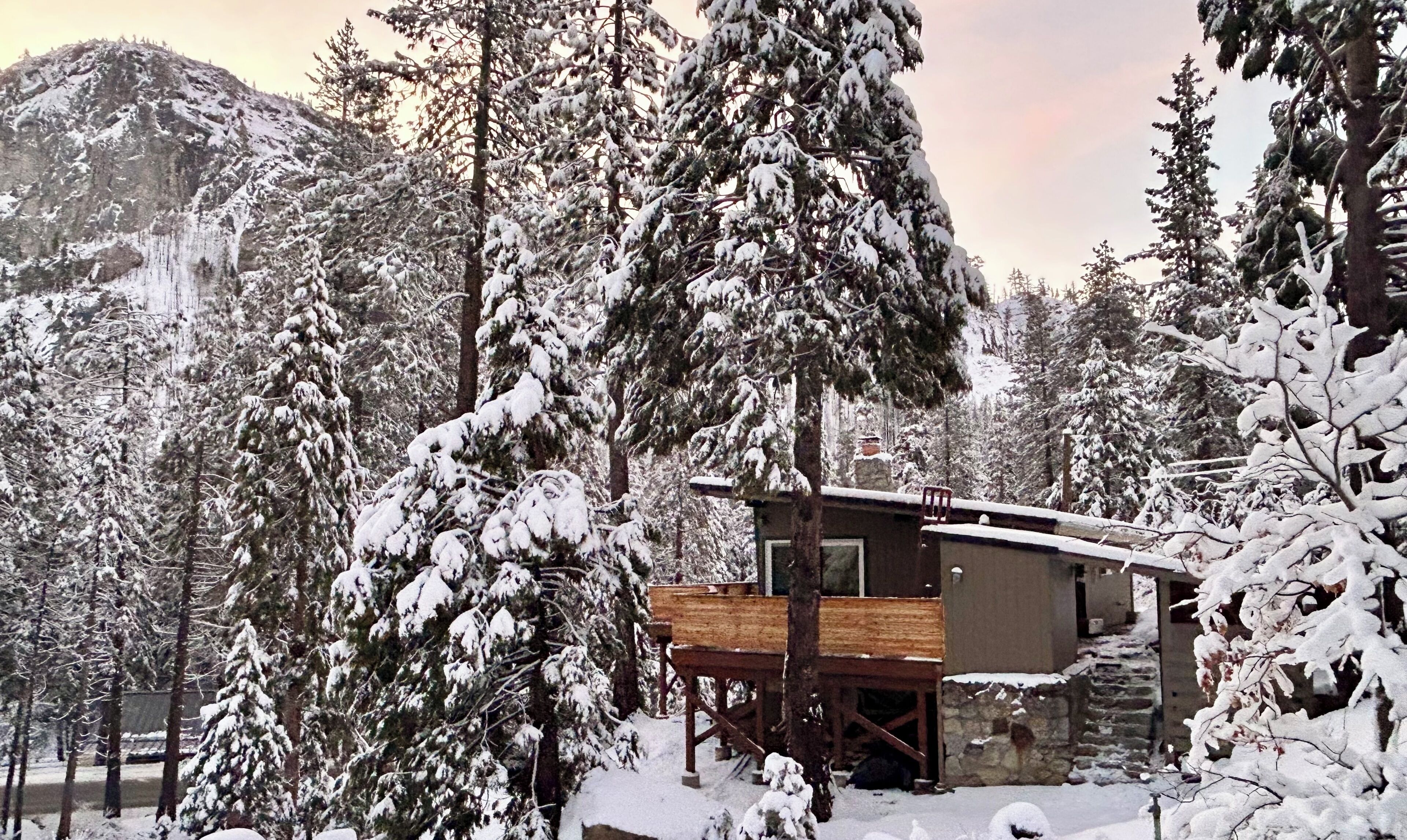 Rose Room side of cabin