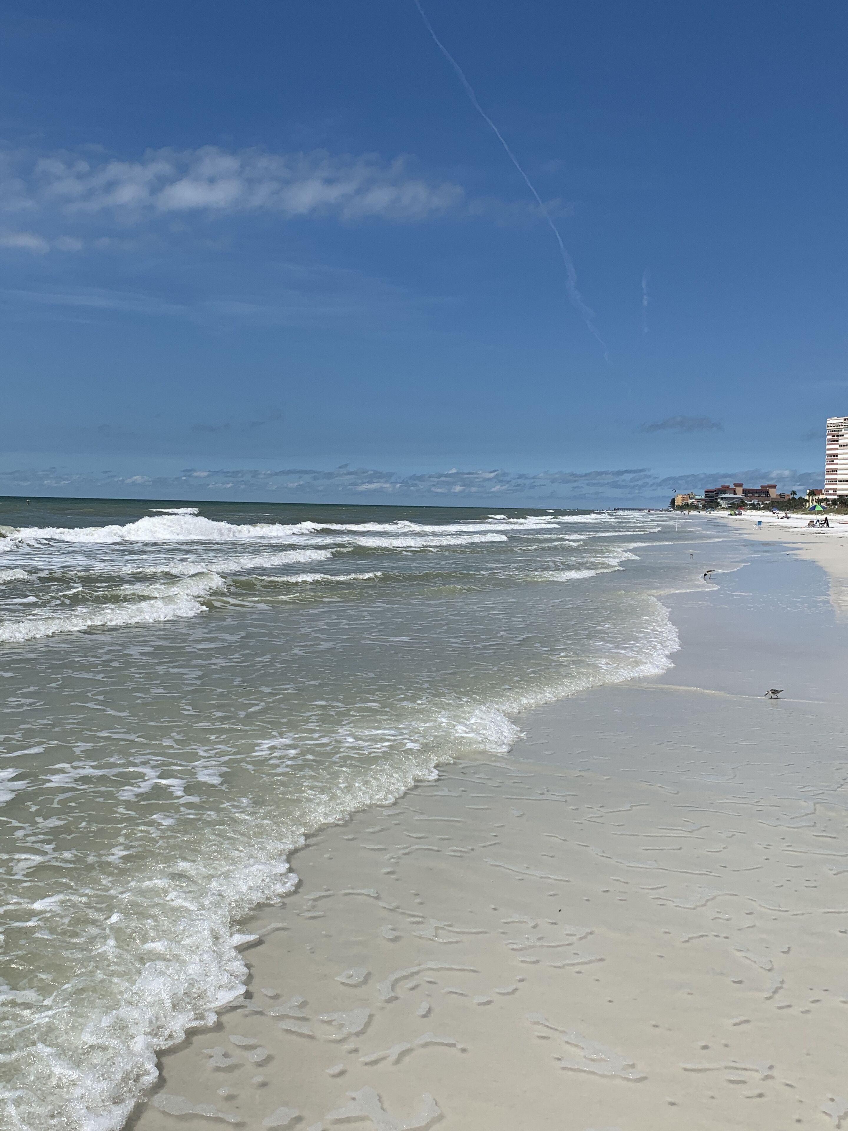 In Strandnähe, Liegestühle, Strandtücher