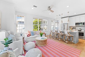 TV, DVD player, offices