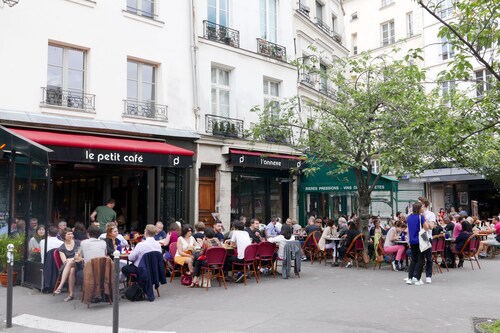 Sublime penthouse dans le centre de Quartier Latin: meilleure offre pour 4