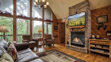 Fernseher, Kamin, Videospiele