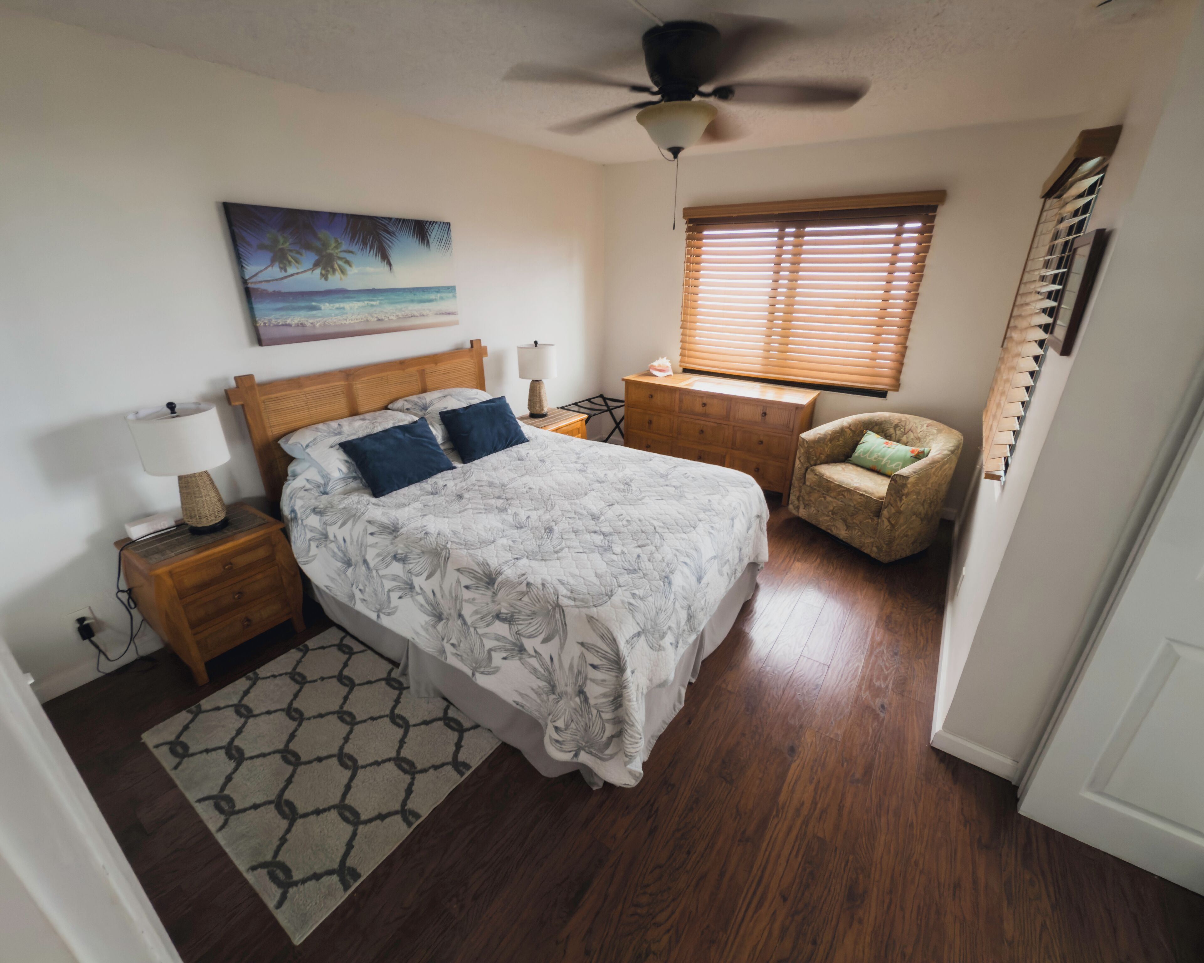 2 bedrooms, iron/ironing board, travel crib, free WiFi