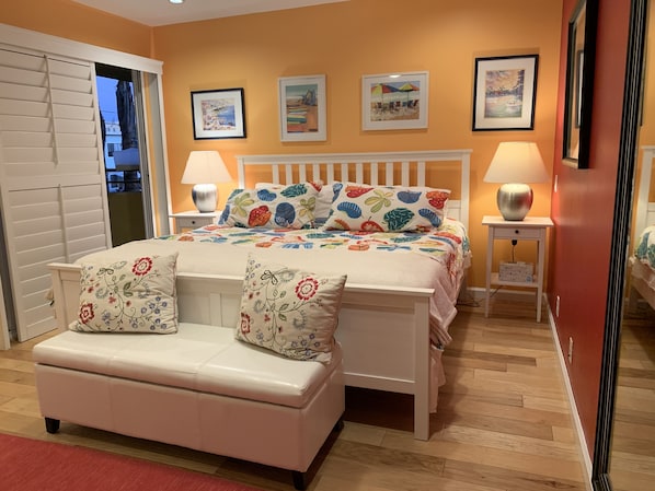 2 bedrooms, desk, iron/ironing board, free WiFi