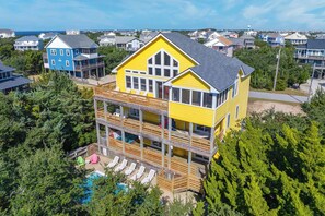 Exterior - Soundside Dog Friendly w/ Pool, Hot Tub, Elevator, Cmty Pool & Tennis/Pickleball (Avon)