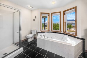 Towels, soap, toilet paper