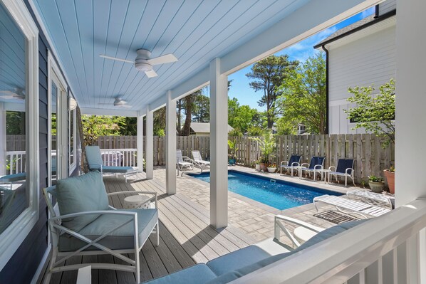 Außenpool, beheizter Pool