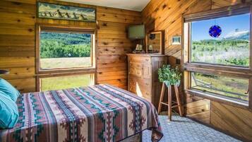 4 habitaciones, tabla de planchar con plancha y cuna de viaje