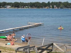 Private beach & dock