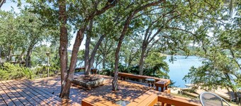 7. Woodpecker House (on private peninsula with dock)