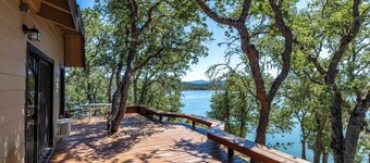 7. Woodpecker House (on private peninsula with dock)