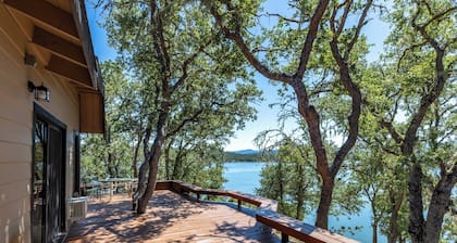 7. Woodpecker House (on private peninsula with dock)
