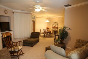 Flat-screen TV, DVD player, books - Relaxing 2 BR/2 BA Condo with 2 Porches & Pool (Rehoboth Beach)