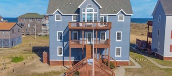 SUMMER SAVINGS - Oceanfront Dog Friendly Home w/ Pool, Hot Tub, Game Rm, Theater
