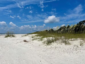 Beach nearby, beach towels