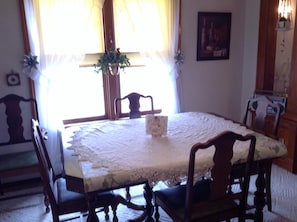 Dining - Grandma Nina's house (Rockland)