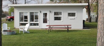 Silver Lake Cottage with a beautiful view of silver lake and the dunes