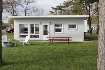 Silver Lake Cottage with a beautiful view of silver lake and the dunes