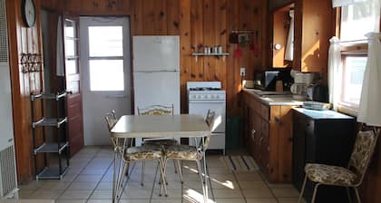 Silver Lake Cottage with a beautiful view of silver lake and the dunes