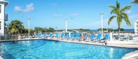 Außenpool, beheizter Pool