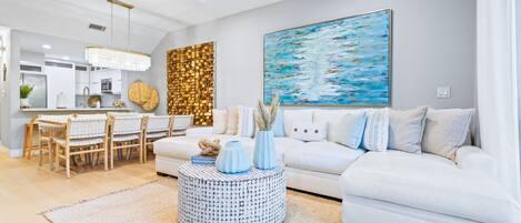 Smart TV, DVD player, table football, ping pong