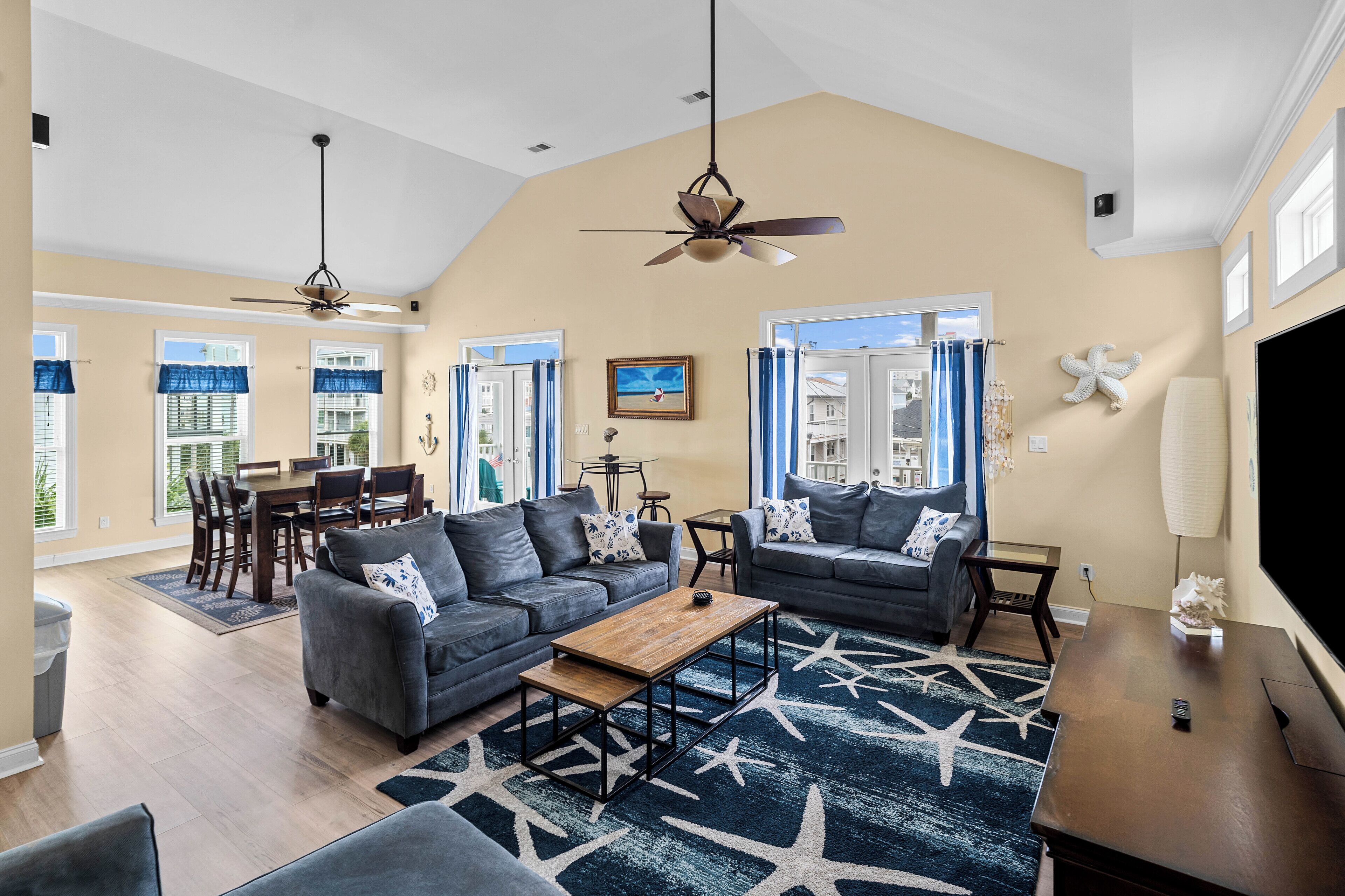 Smart TV, video games, DVD player